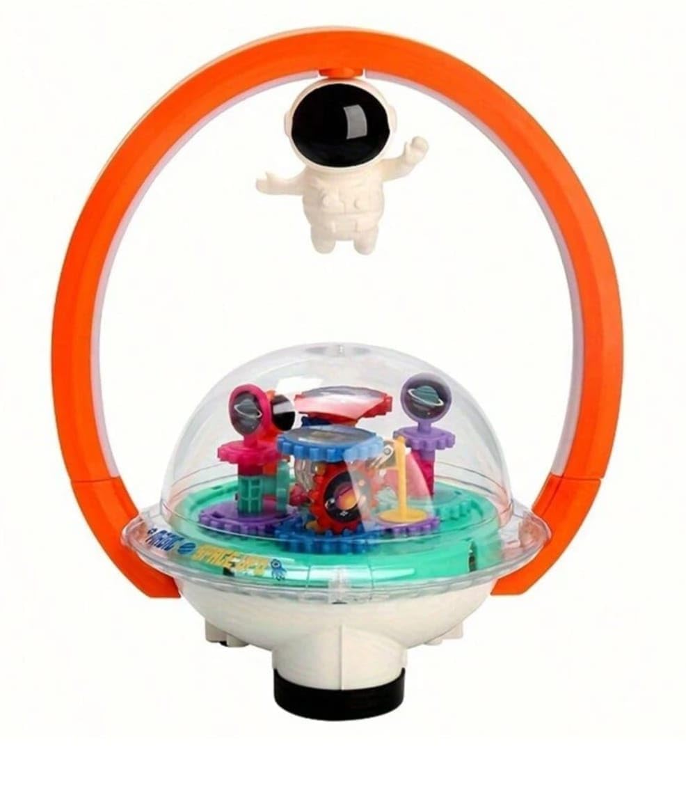 Suspension Gear Light Ball Magnetic Astronaut Toy Electric Dream Light