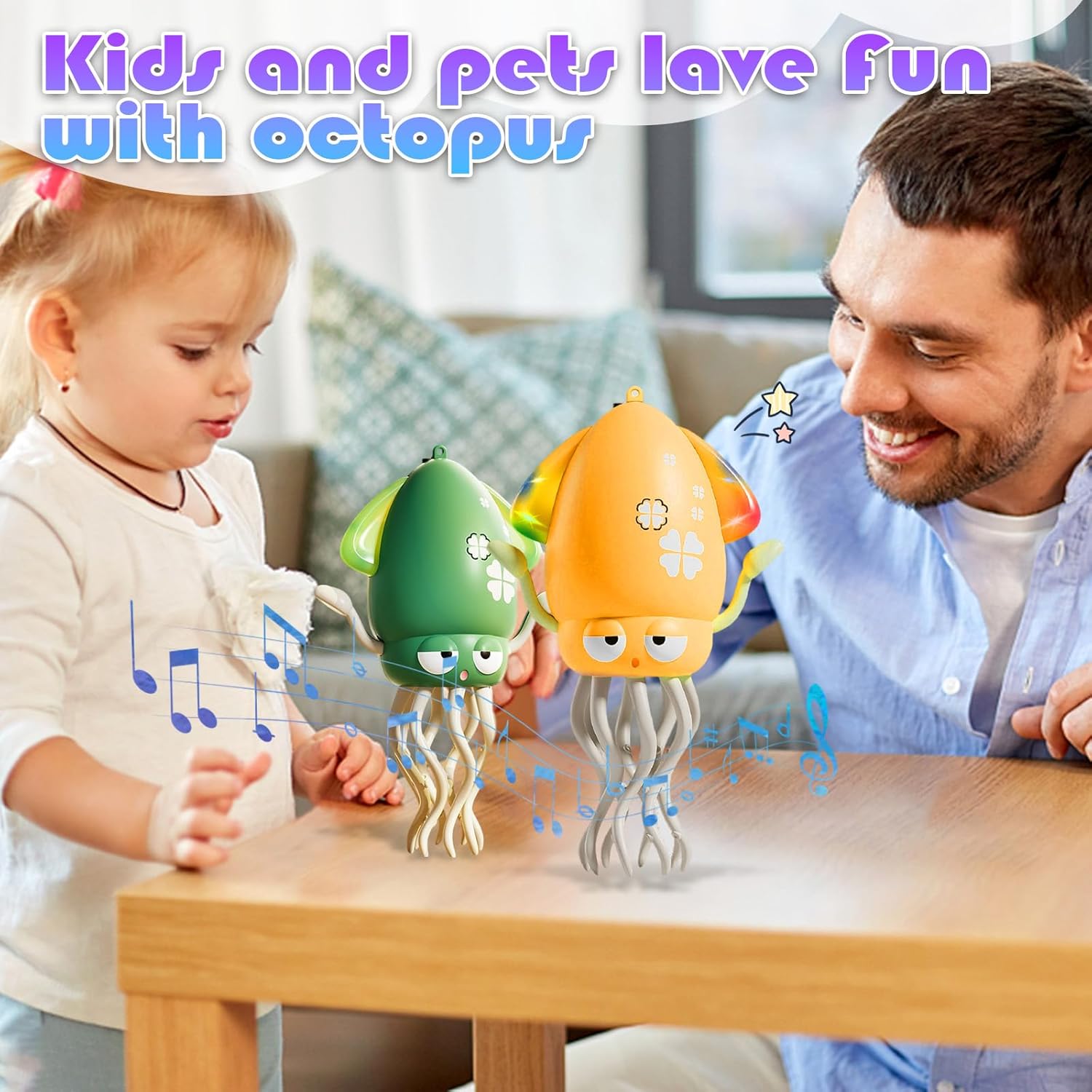  Dancing Octopus Toy for Kids, 