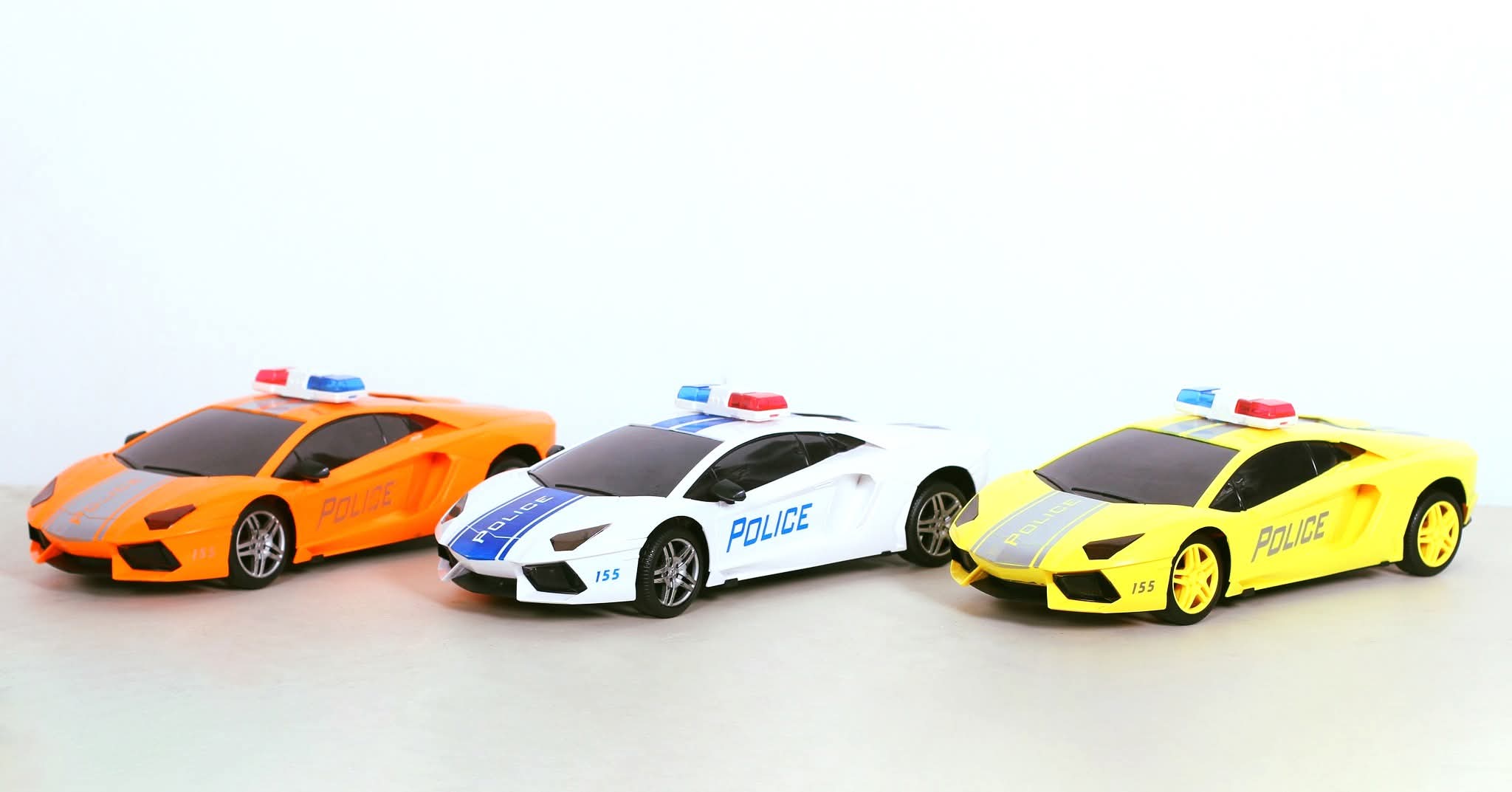 3D Police car Rechargable 